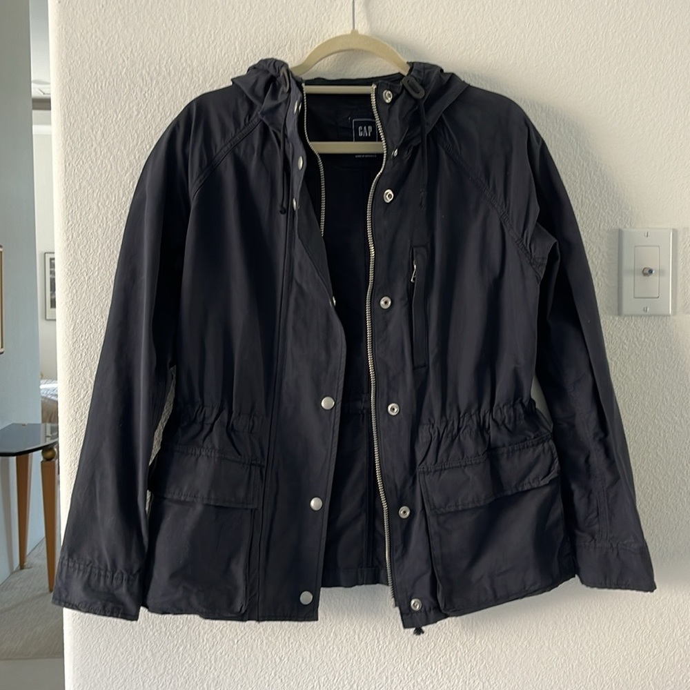 GAP Women’s Navy Utility Jacket Medium